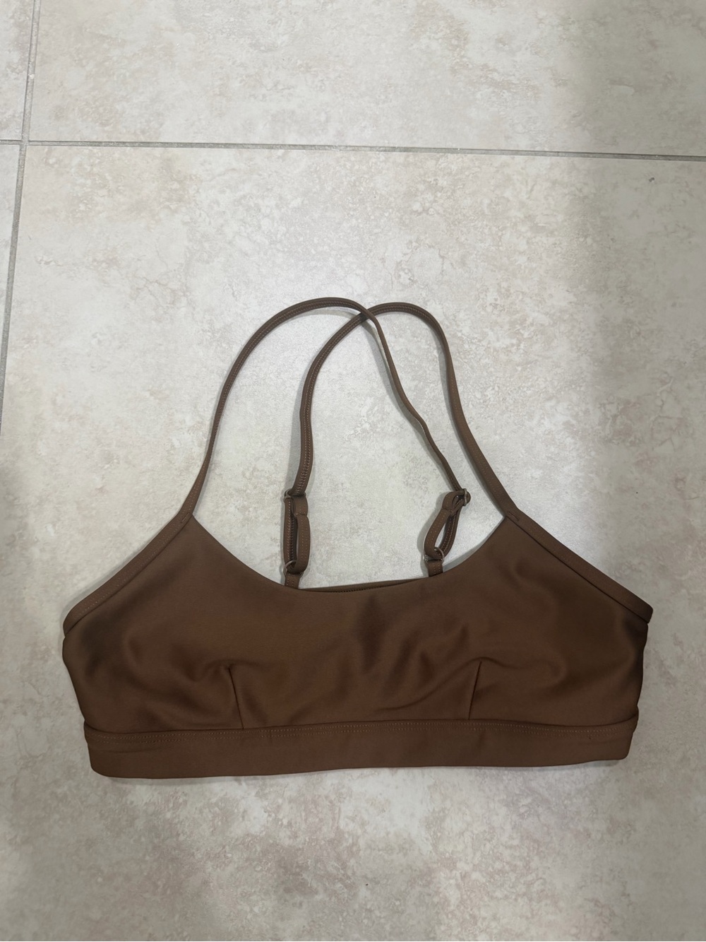 Alo Small Brown Airlift Intrigue Sports Bra. ⚡️🖤